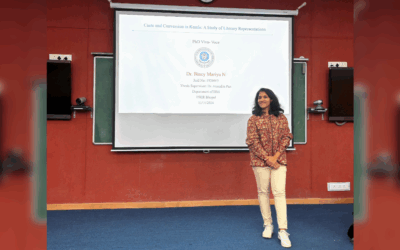 PhD Success for UCSIA Summer School Alumna Bincy Mariya N