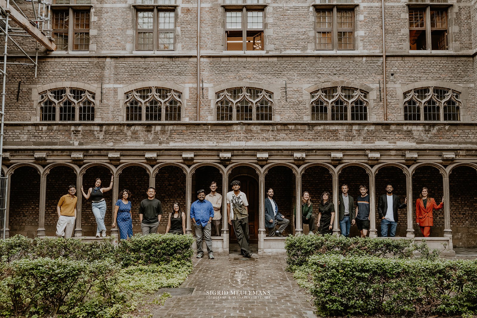 UCSIA Summer School Group picture by Sigrid Meulemans